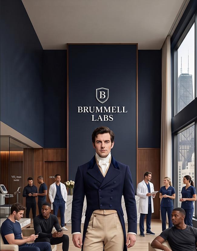 The Brummell Labs member lounge